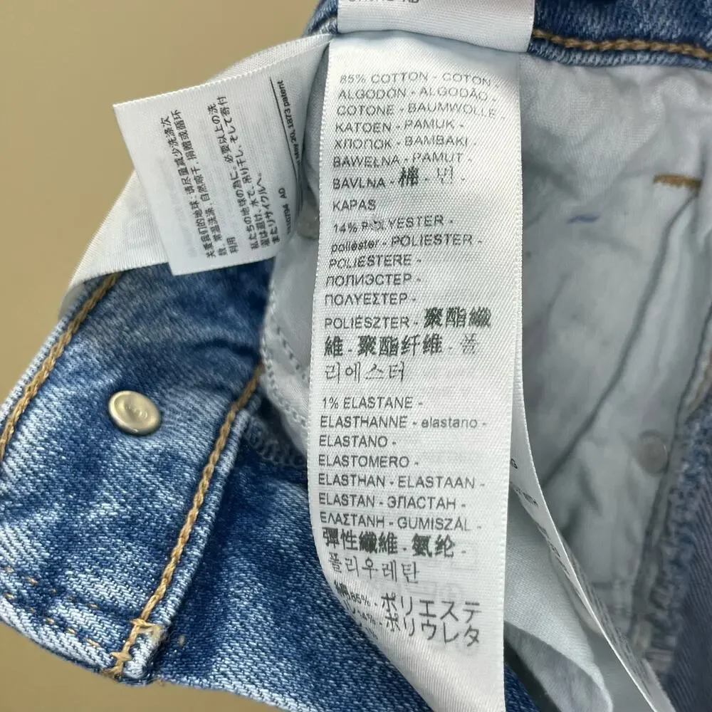 Levis High Waisted Mom Women's Jeans 30 x 27 - Picture 7 of 7